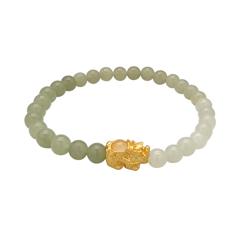 Hetian Jade Prosperity Bracelet