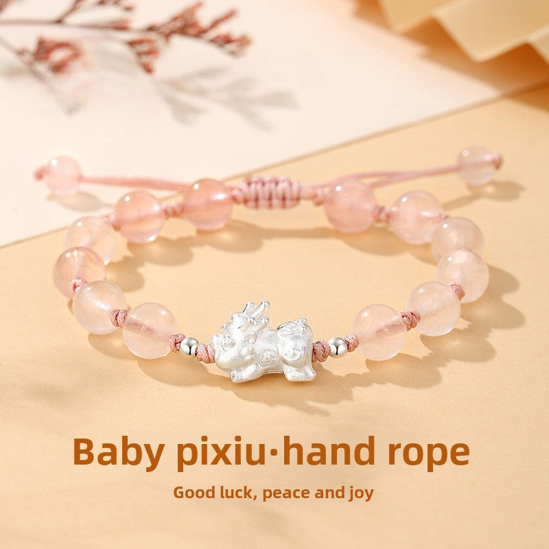 Elegant Crystal Agate Carrying Strap