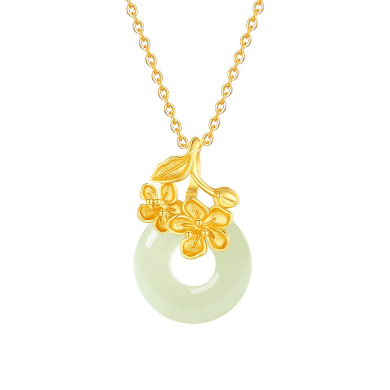 Hetian Jade Luck Charm Pendant