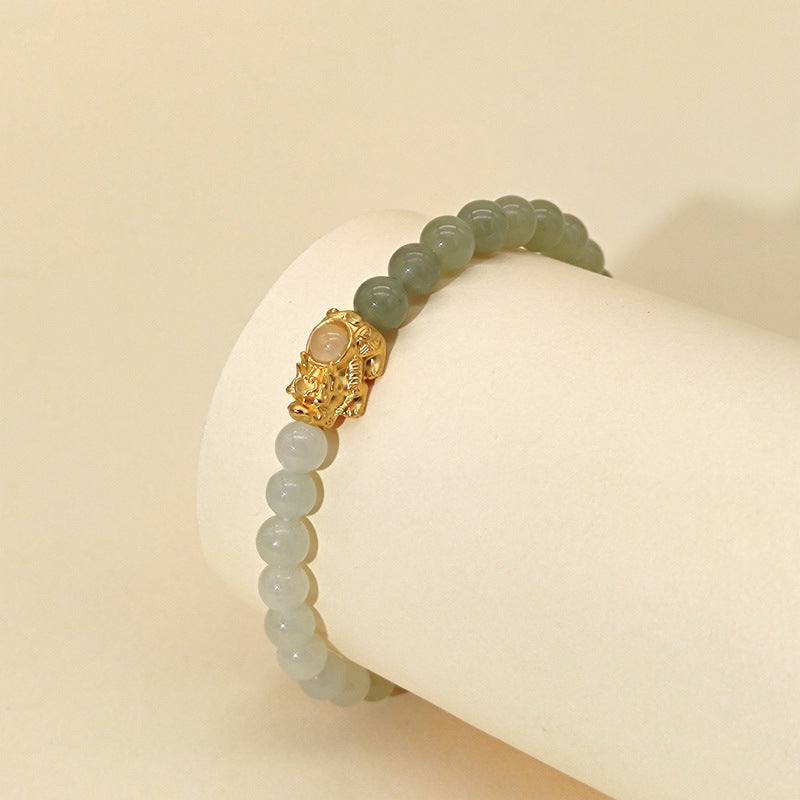 Hetian Jade Prosperity Bracelet