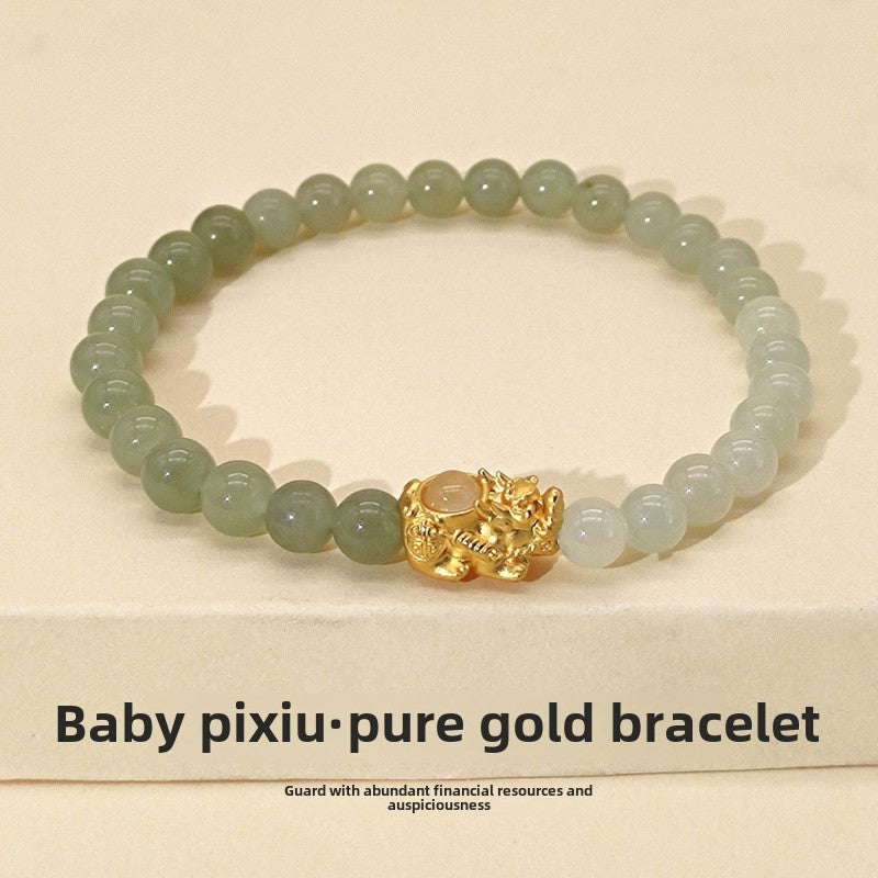 Hetian Jade Prosperity Bracelet