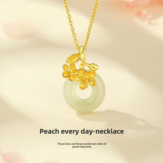 Hetian Jade Luck Charm Pendant